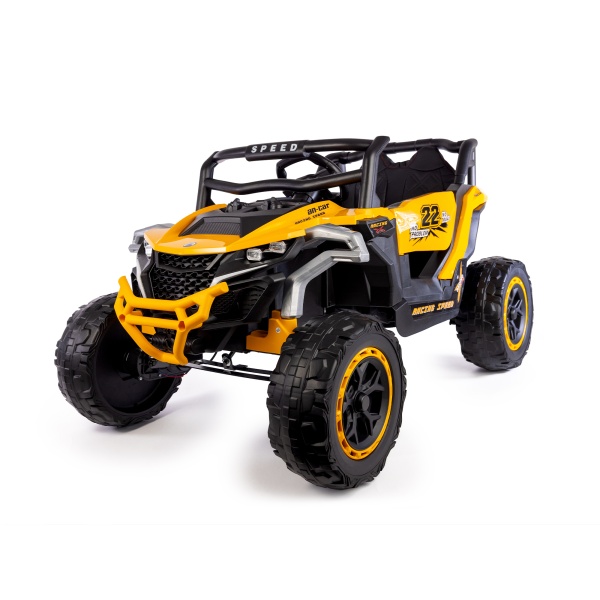  Elektrické autíčko Buggy Racing Speed 22 žluté | 4x4 | 12V10Ah | 180W | EVA | LED | 2