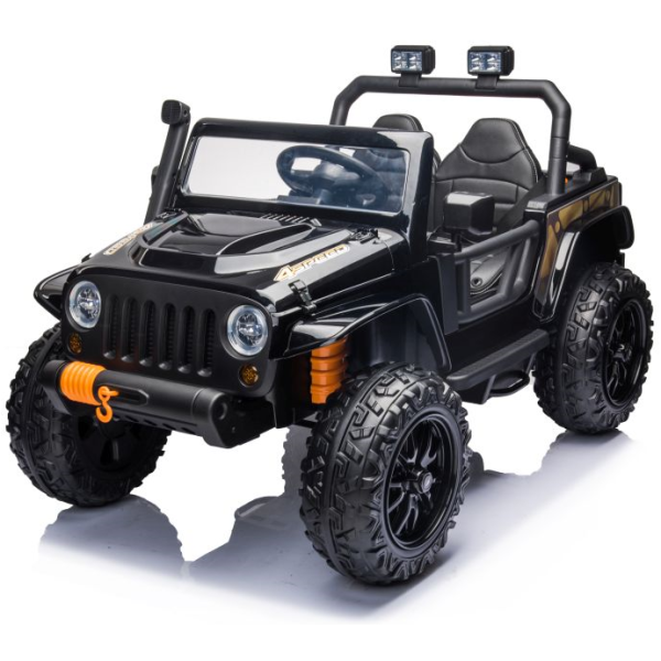  Mamido Elektrické autíčko Jeep 4Speed 24V | 4x200W černé