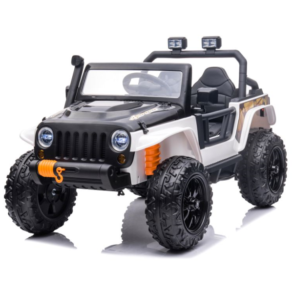  Mamido Elektrické autíčko Jeep 4Speed 24V | 4x200W bílé