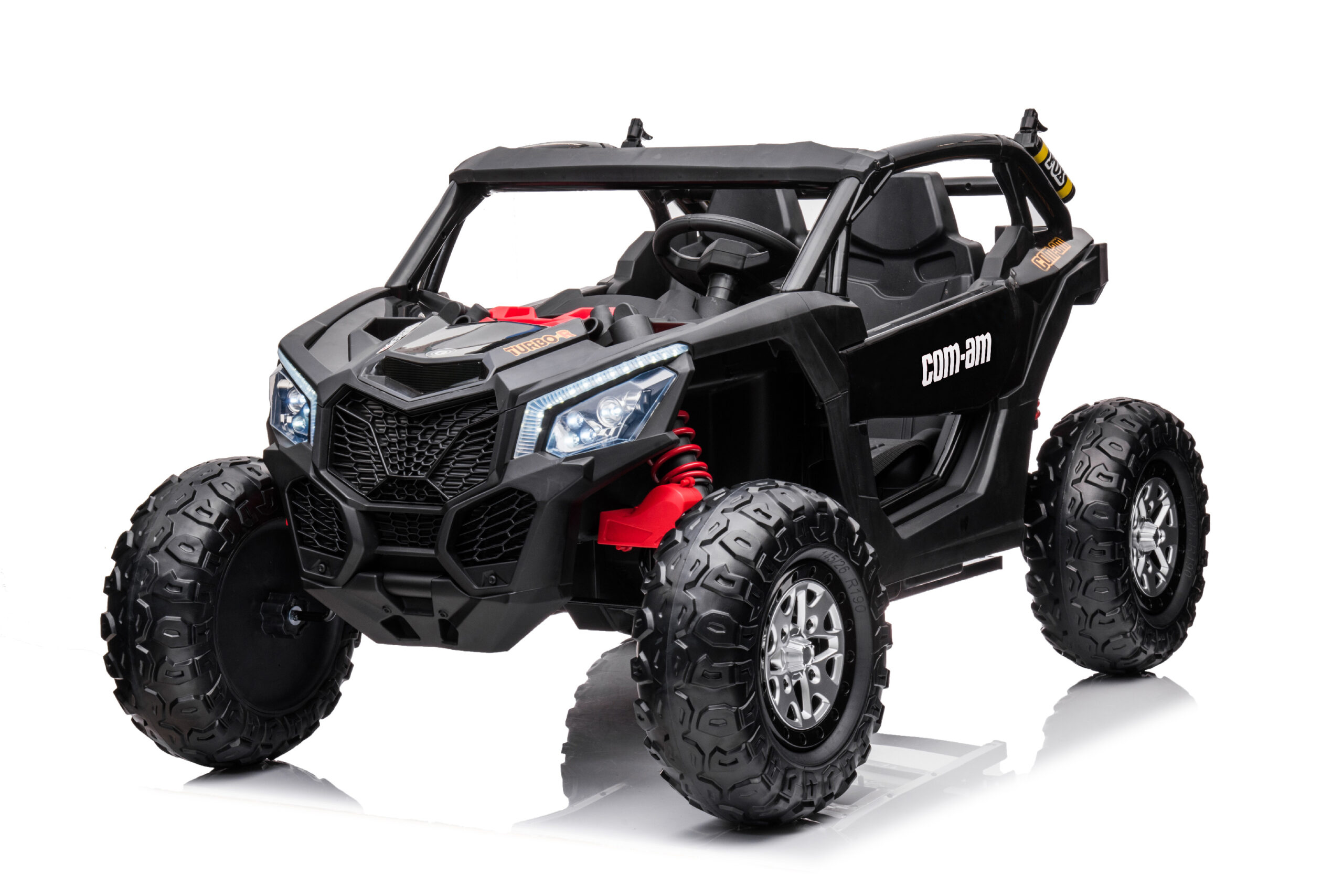 Mamido Elektrické autíčko Buggy Turbo 24V 4x200W černé