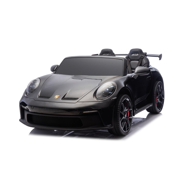  Mamido Elektrické autíčko Porsche 911 GT3 XXL + MP4 | 24V14Ah | 4x200W | Pro 2 děti | Lakované černé