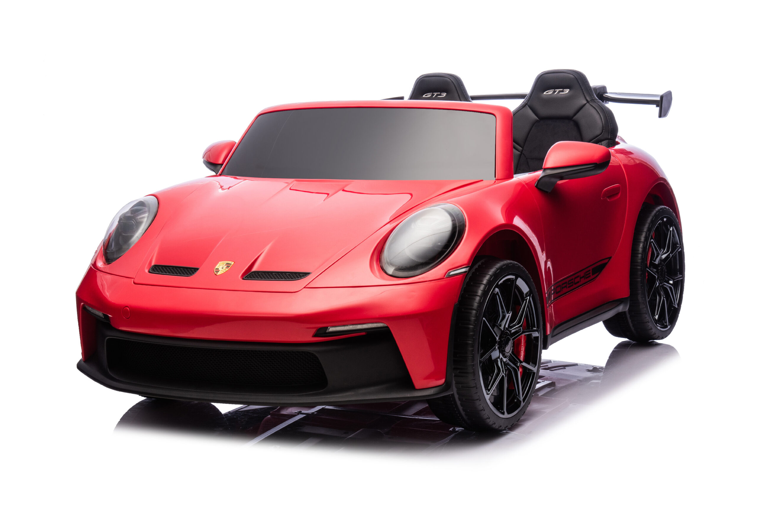Mamido Elektrické autíčko Porsche 911 GT3 XXL + MP4 | 24V14Ah | 4x200W | Pro 2 děti | červené