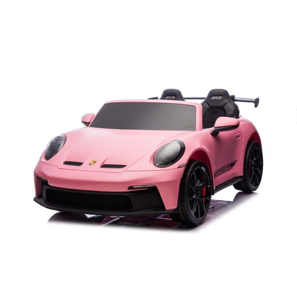  Mamido Elektrické autíčko Porsche 911 GT3 XXL + MP4 | 24V14Ah | 4x200W | Pro 2 děti | růžové