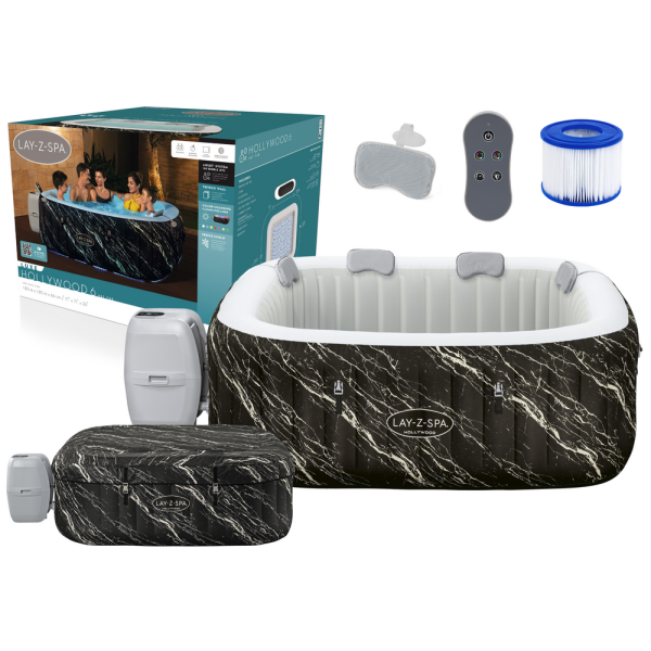  Nafukovací lázně SPA Hollywood 180 x 66 cm Bestway 6001F