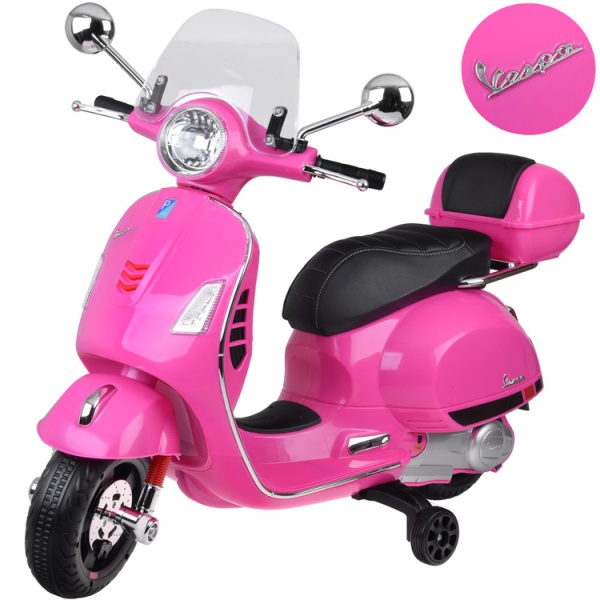  Elektrický skútr VESPA GTS Super PA0333 růžový