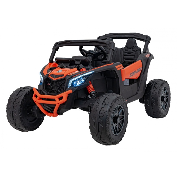  Elektrické autíčko Buggy Can-Am Maverick 24V 4x200W oranžové