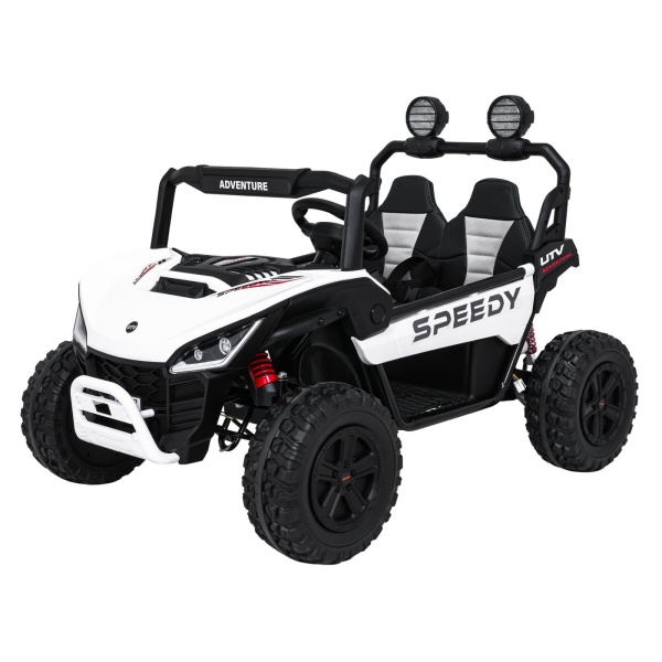 Dětské elektrické autíčko Buggy SPEEDY 4x200W 24V bílé