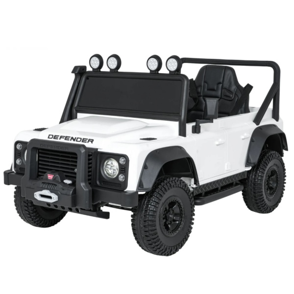  Dětské elektrické autíčko Land Rover Defender 110 SVX Concept bílé