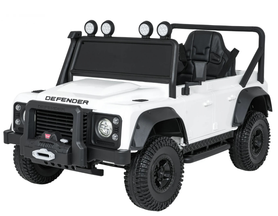 Dětské elektrické autíčko Land Rover Defender 110 SVX Concept bílé