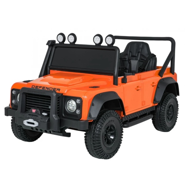  Dětské elektrické autíčko Land Rover Defender 110 SVX Concept oranžové