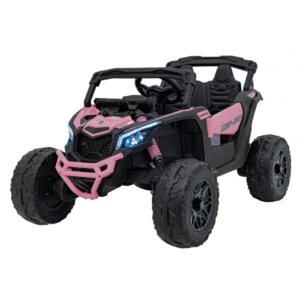  Elektrické autíčko Buggy Can-Am Maverick 24V 4x200W růžové - Použito - R-PA.DK-CA003.ROZ