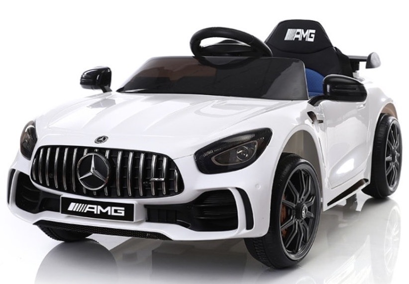 Dětské elektrické autíčko Mercedes GTR bílé
