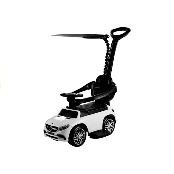  Dětské odrážedlo Mercedes Benz se stříškou bílé