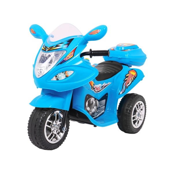  Dětská elektrická motorka skútr modrý