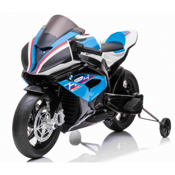  Dětská elektrická motorka BMW HP4 Race modrá