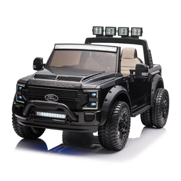  Mamido Elektrické autíčko Ford Super Duty 4x4 černé