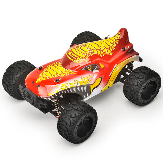 Mamido RC Monster Truck 1:16  Max 35 km/h dosah 100m 2.4Ghz 4x4 Bezkartáčový motor Barva: Červená