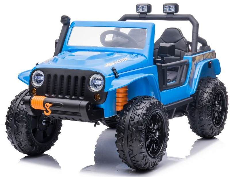 Elektrické autíčko Jeep 4Speed 4x45W modré - Rozbaleno - S-XB1118-BLUE