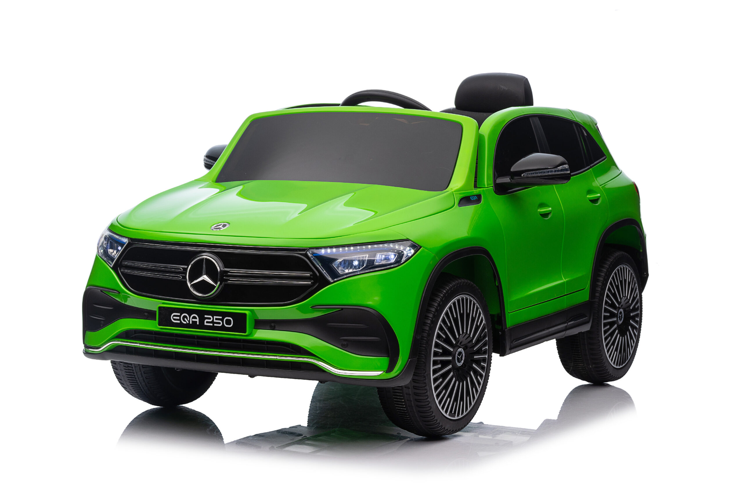 Elektrické autíčko Mercedes-Benz EQA 250 zelené 4x45W - Poškozeno - S-XMX625-GREEN