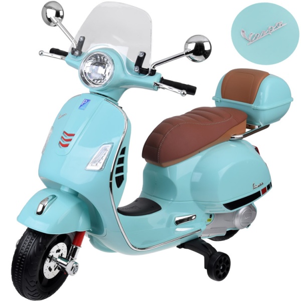  Elektrický skútr VESPA GTS Super PA0333 zelený