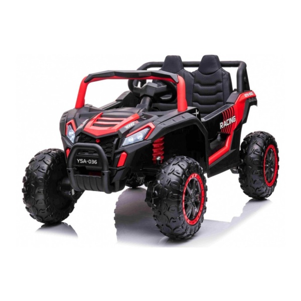  Elektrické autíčko Buggy UTV Racing 4x4 12V10Ah 180W červené - složeno- S-A036-RED
