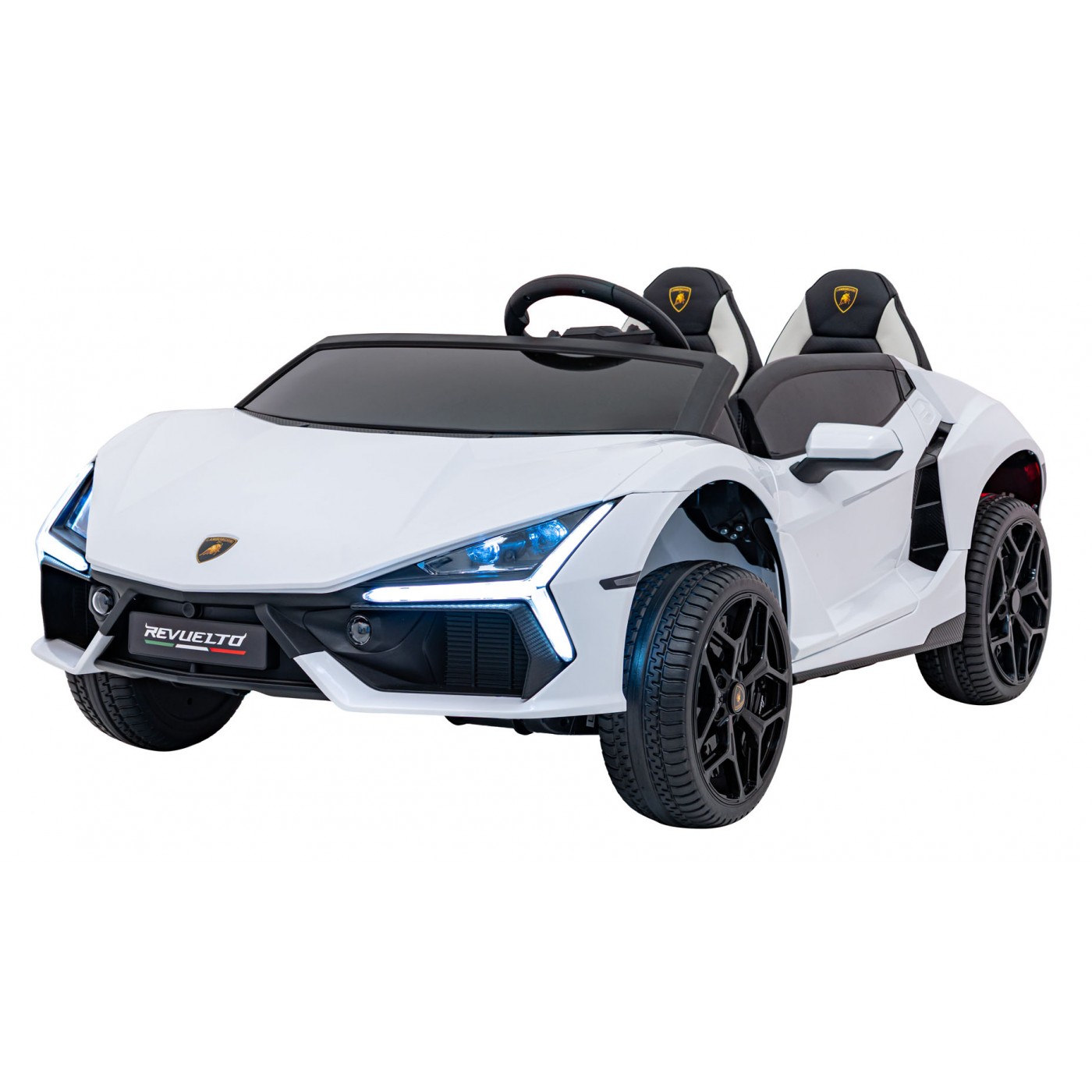 Dětské elektrické autíčko Lamborghini Revuelto XL 24V 4x200W bílé