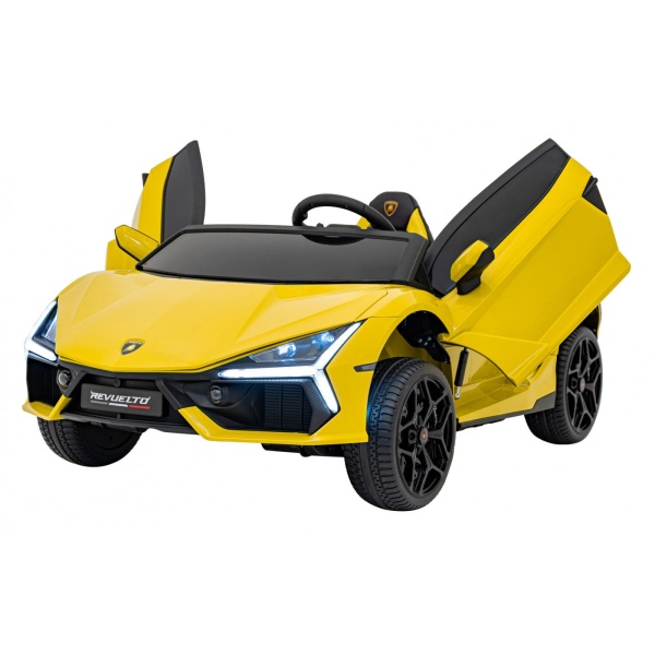  Dětské elektrické autíčko Lamborghini Revuelto XL 24V 4x200W žluté