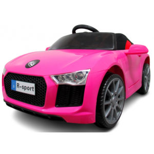  Elektrické autíčko Cabrio B4 eko-kůže růžové - poškozeno - RG-33