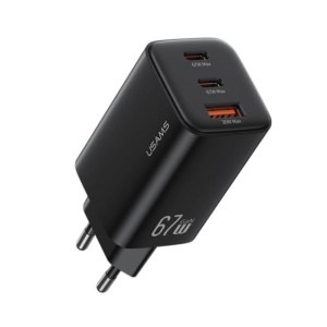 Nabíjecí adaptér USAMS 67W s 3 Porty – USB-C a USB-A SP-CA32