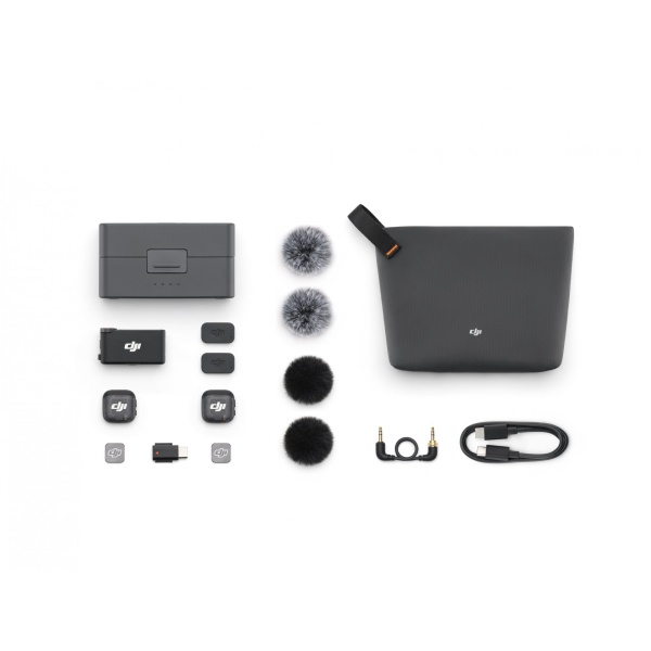 Sada pro audio DJI Mic 3 (2 TX + 1 RX + Charging Case) 11237