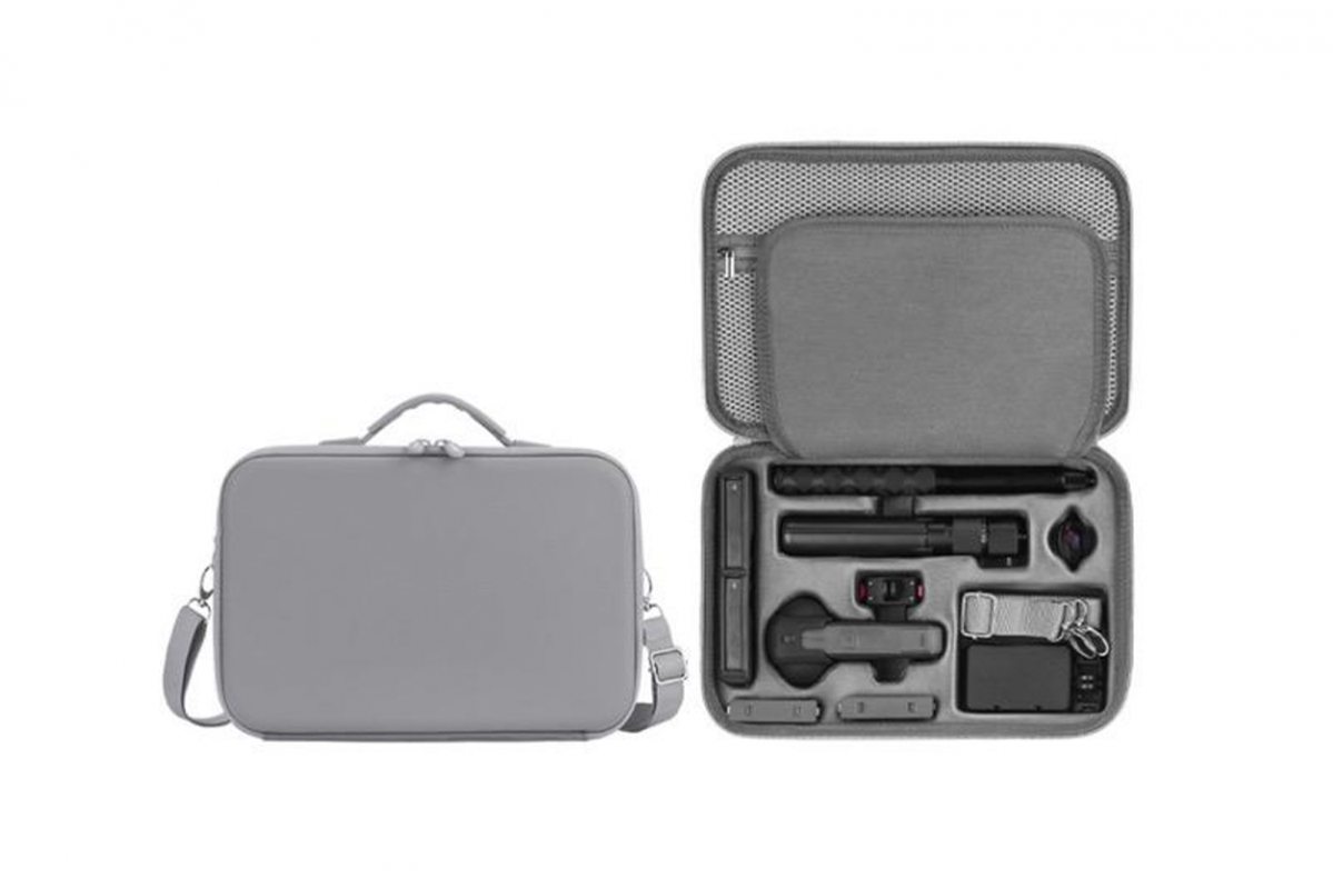 Velké ramenní pouzdro z PU pro akční kameru Insta360 X5 1DJ8113