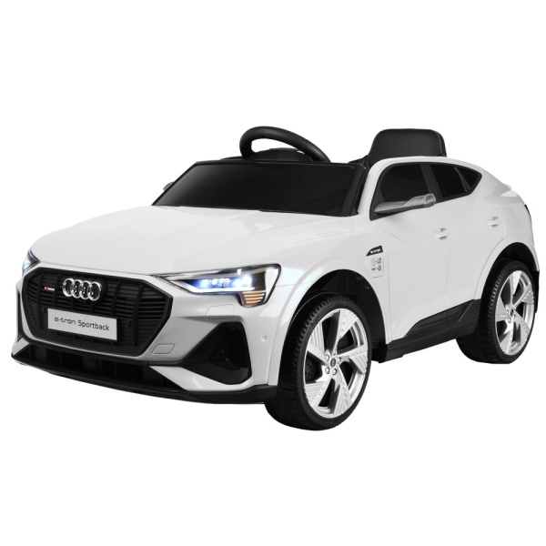  Elektrické autíčko Audi E-Tron Sportback 4x4 bílé - Použito - J-PA0286 BI