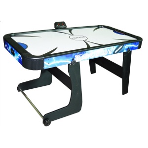  Air Hockey stůl vzdušný lední hokej modrý - Poškozeno - R-H1509