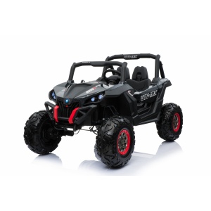  Mamido Elektrické autíčko Buggy SuperStar 4x4 lakované Black Carbon