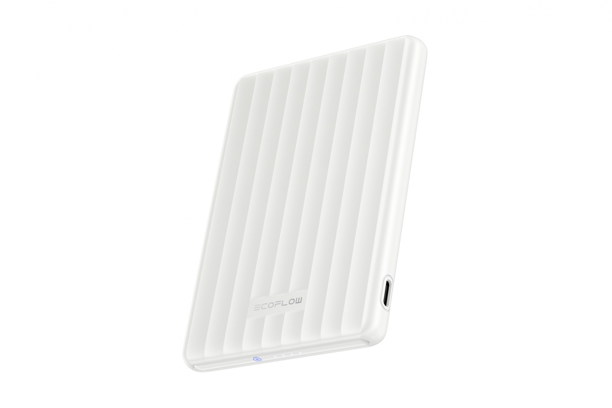 EcoFlow RAPID Magnetická powerbanka (5000mAh) - bílá 1ECORAPQI5000-X