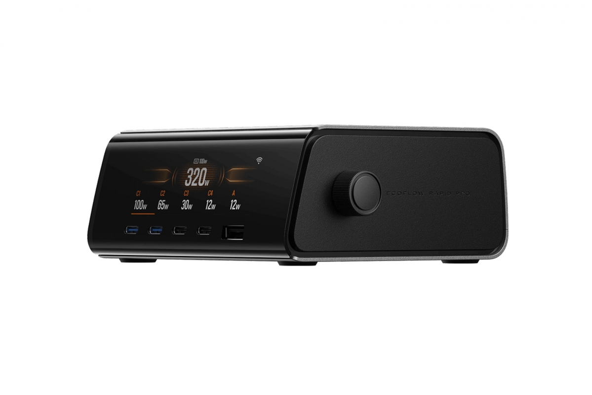 EcoFlow RAPID Pro Stolní nabíječka (320W) 1ECORAP-02 EcoFlow RAPID Pro Stolní nabíječka (320W) 1ECORAP-02