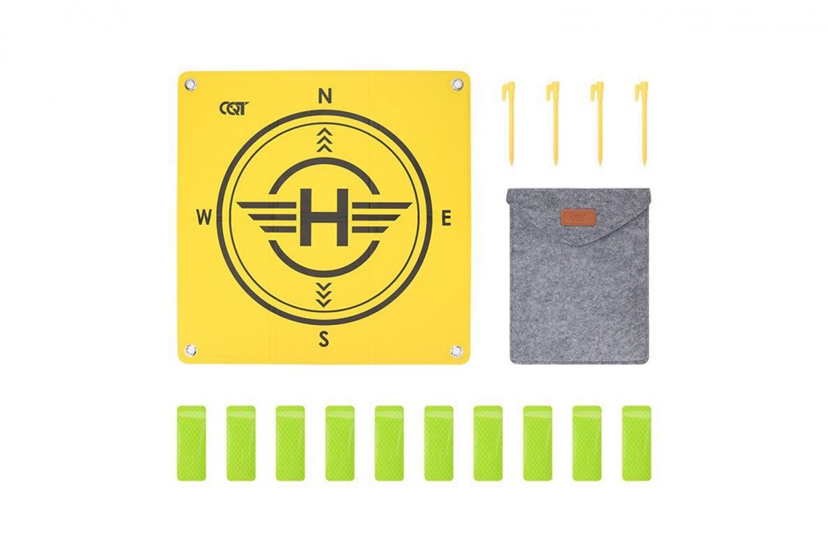 Skládací přistávací podložka s odrazkami 55cm 1DJ8091 Skládací přistávací podložka s odrazkami 55cm 1DJ8091