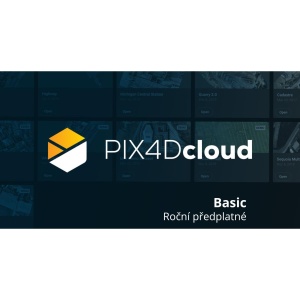 PIX4Dcloud Basic - roční předplatné