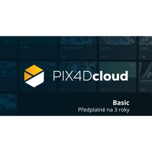 PIX4Dcloud Basic - předplatné na 3 roky