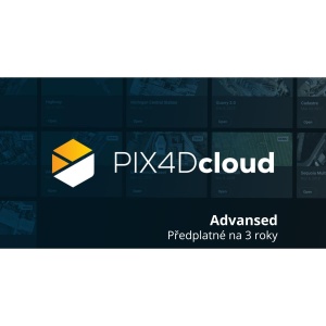 PIX4Dcloud Advansed - předplatné na 3 roky