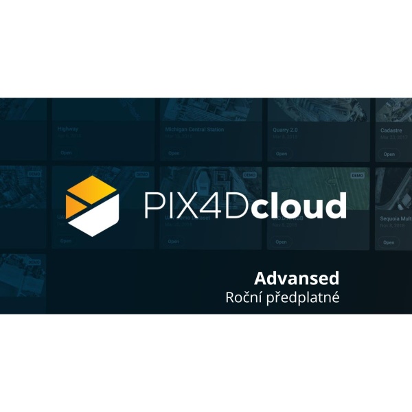 PIX4Dcloud Advansed - roční předplatné