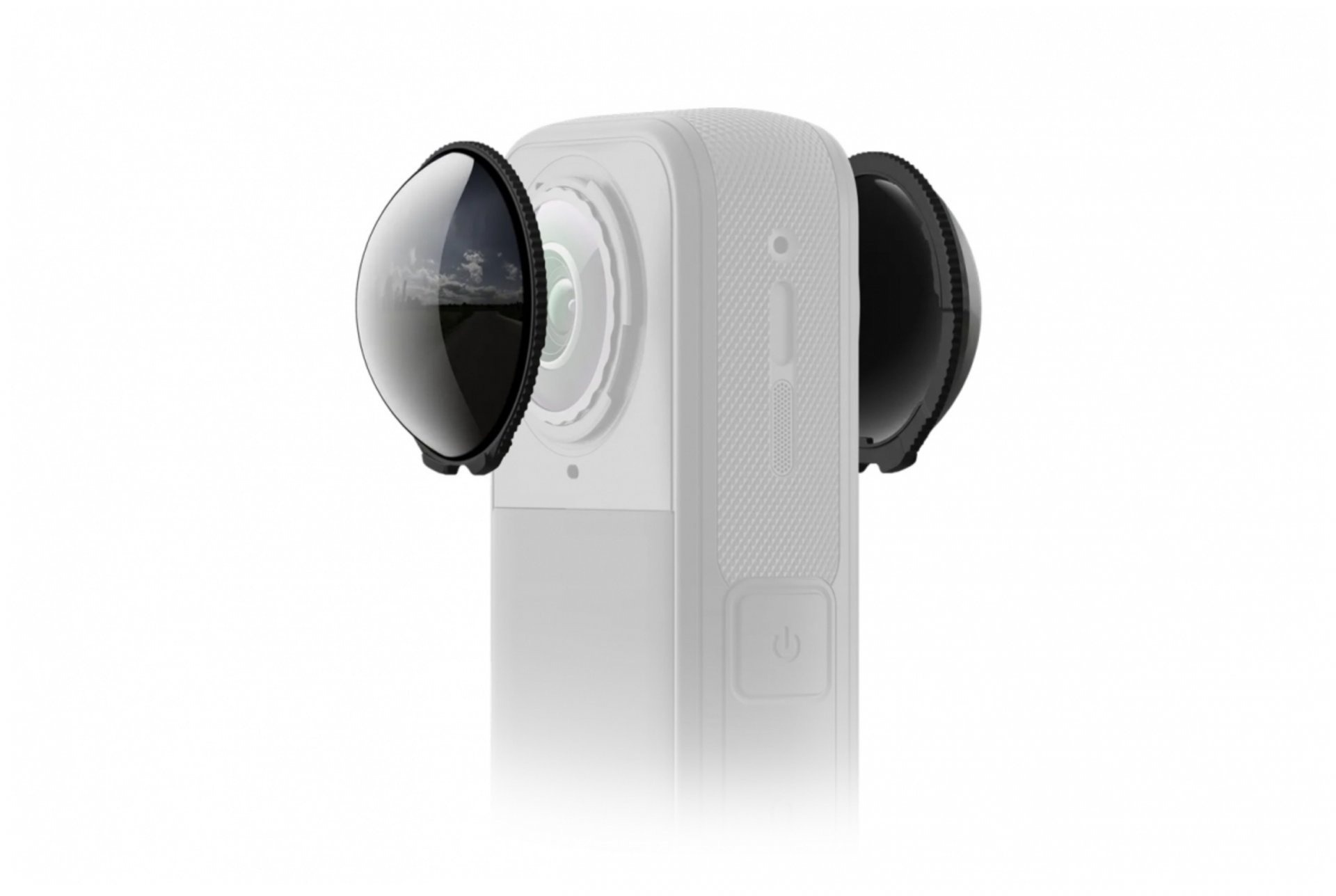 Sada dvou magnetických ND16 filtrů pro akční kameru Insta360 X5  INST750-26