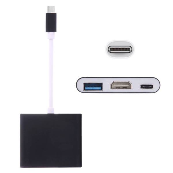 USB-C (Thunderbolt 3) redukce 3v1 (USB-C