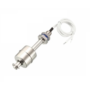 Mini vertikální snímač hladiny vody s plovoucím spínačem - 150 mm