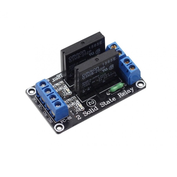 SSR Relé modul High level - 2 kanály