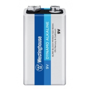Westinghouse alkalická baterie 9V - 6LR61 (BLOCK