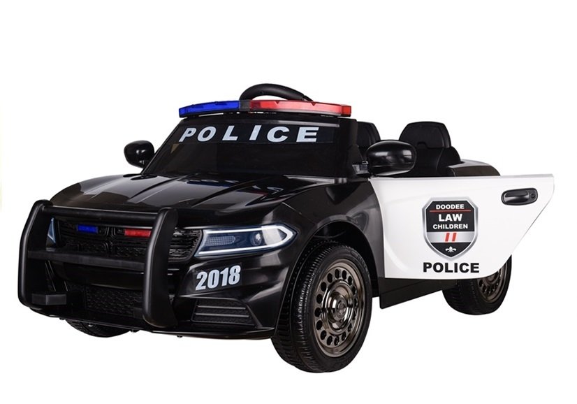  Elektrické autíčko Policie černé