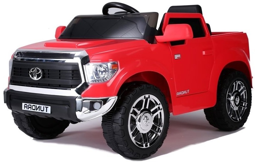 Elektrické autíčko Toyota Tundra lakované červené