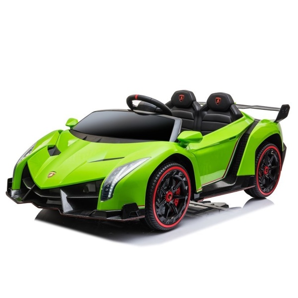  Elektrické autíčko Lamborghini Venno LCD MP4 4x4 zelené