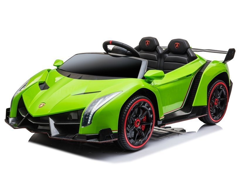  Elektrické autíčko Lamborghini Venno LCD MP4 4x4 zelené